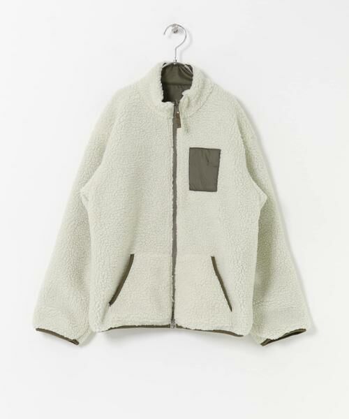 URBAN RESEARCH DOORS / アーバンリサーチ ドアーズ アウター | 『WEB/一部店舗限定』リバーシブルボアジャケット(KIDS) | 詳細2