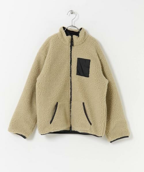 URBAN RESEARCH DOORS / アーバンリサーチ ドアーズ アウター | 『WEB/一部店舗限定』リバーシブルボアジャケット(KIDS) | 詳細5