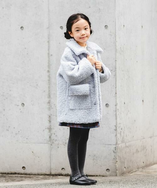 URBAN RESEARCH DOORS / アーバンリサーチ ドアーズ アウター | 『WEB/一部店舗限定サイズ』ボアコート(KIDS) | 詳細1