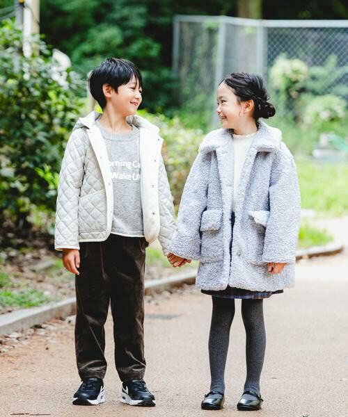 URBAN RESEARCH DOORS / アーバンリサーチ ドアーズ アウター | 『WEB/一部店舗限定サイズ』ボアコート(KIDS) | 詳細2