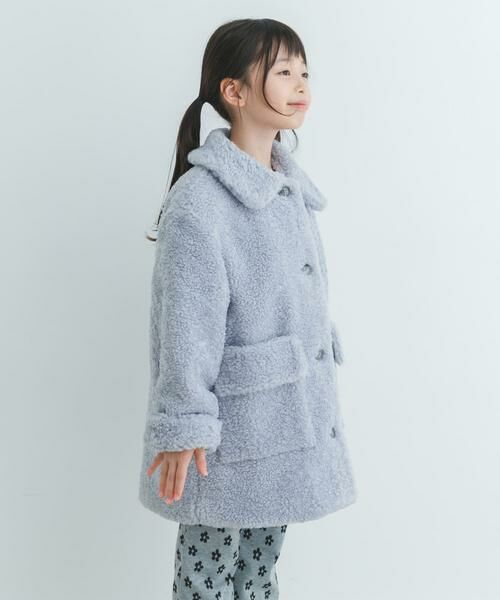 URBAN RESEARCH DOORS / アーバンリサーチ ドアーズ アウター | 『WEB/一部店舗限定サイズ』ボアコート(KIDS) | 詳細4