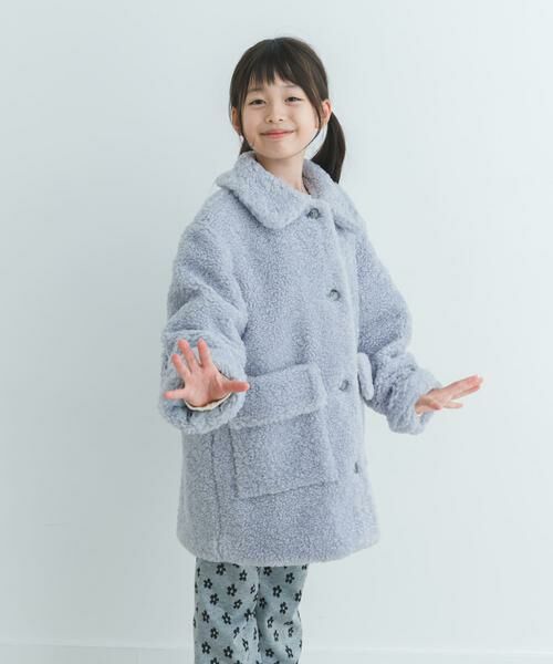 URBAN RESEARCH DOORS / アーバンリサーチ ドアーズ アウター | 『WEB/一部店舗限定サイズ』ボアコート(KIDS) | 詳細5