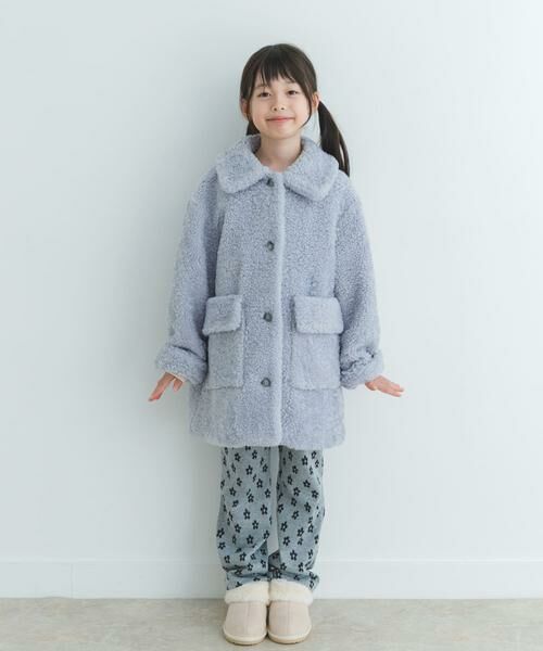 URBAN RESEARCH DOORS / アーバンリサーチ ドアーズ アウター | 『WEB/一部店舗限定サイズ』ボアコート(KIDS) | 詳細7