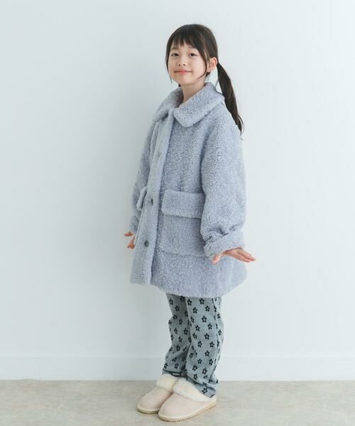 URBAN RESEARCH DOORS / アーバンリサーチ ドアーズ アウター | 『WEB/一部店舗限定サイズ』ボアコート(KIDS) | 詳細8