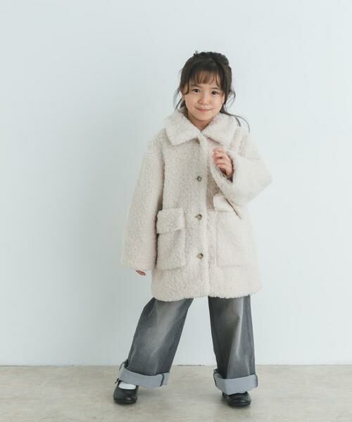 URBAN RESEARCH DOORS / アーバンリサーチ ドアーズ アウター | 『WEB/一部店舗限定サイズ』ボアコート(KIDS) | 詳細26
