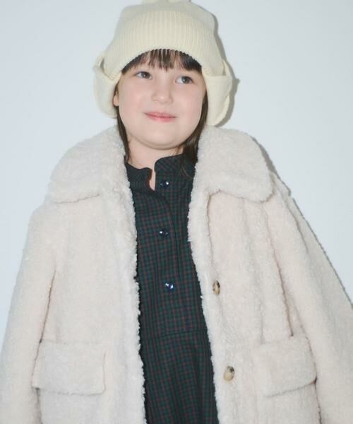 URBAN RESEARCH DOORS / アーバンリサーチ ドアーズ アウター | 『WEB/一部店舗限定サイズ』ボアコート(KIDS) | 詳細28