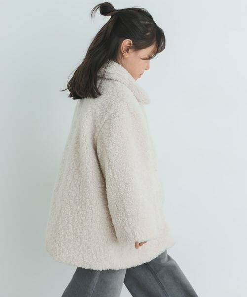 URBAN RESEARCH DOORS / アーバンリサーチ ドアーズ アウター | 『WEB/一部店舗限定サイズ』ボアコート(KIDS) | 詳細19