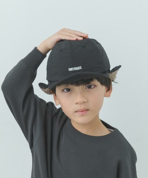 URBAN RESEARCH DOORS / アーバンリサーチ ドアーズ 服飾雑貨 | 耳当て付きキャップ(KIDS) | 詳細1