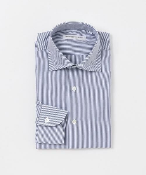 URBAN RESEARCH DOORS / アーバンリサーチ ドアーズ シャツ・ブラウス | 『イージーケア』LIFE STYLE TAILOR　セミワイド細ストライプシャツ | 詳細1