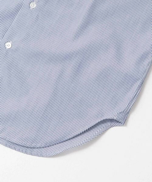 URBAN RESEARCH DOORS / アーバンリサーチ ドアーズ シャツ・ブラウス | 『イージーケア』LIFE STYLE TAILOR　セミワイド細ストライプシャツ | 詳細4