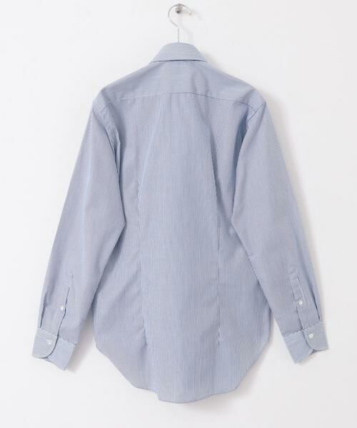 URBAN RESEARCH DOORS / アーバンリサーチ ドアーズ シャツ・ブラウス | 『イージーケア』LIFE STYLE TAILOR　セミワイド細ストライプシャツ | 詳細5