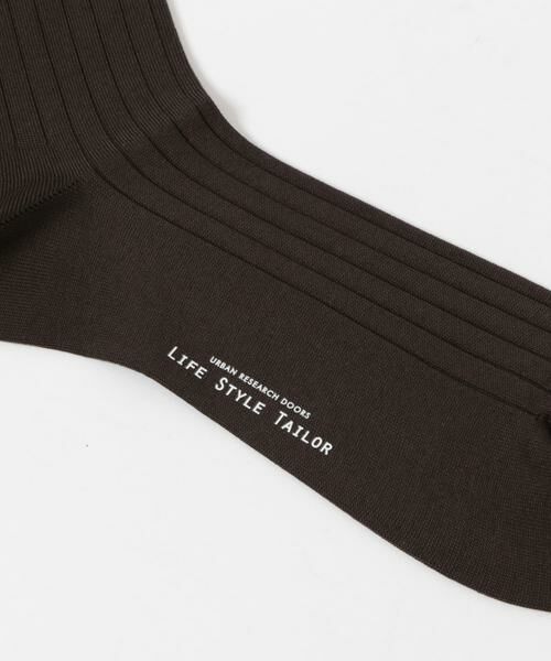 URBAN RESEARCH DOORS / アーバンリサーチ ドアーズ ソックス | LIFE STYLE TAILOR　リブドレスソックス | 詳細2