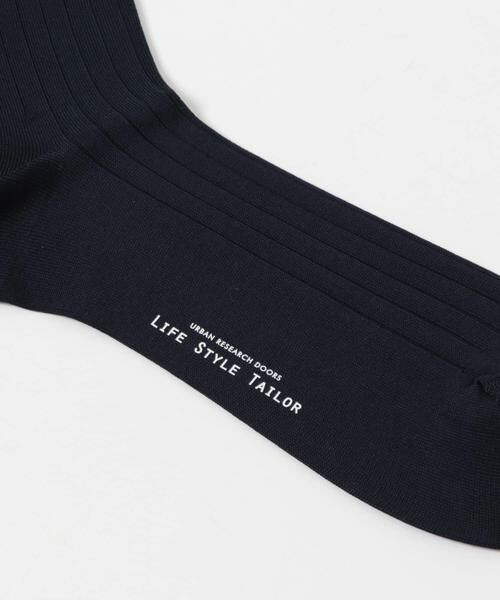 URBAN RESEARCH DOORS / アーバンリサーチ ドアーズ ソックス | LIFE STYLE TAILOR　リブドレスソックス | 詳細4
