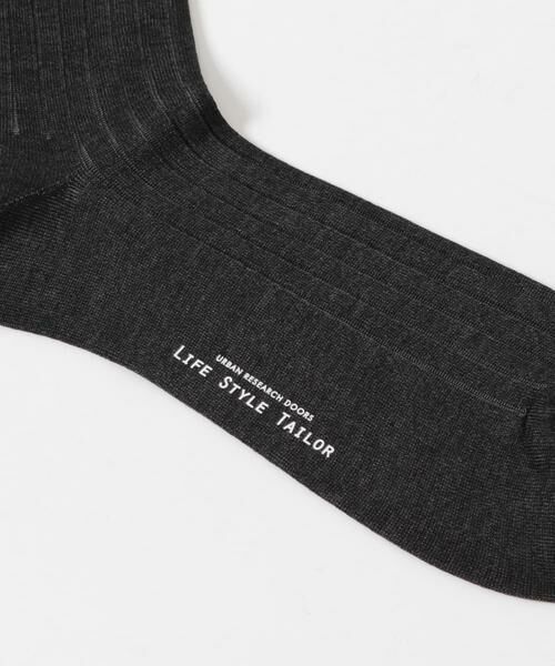 URBAN RESEARCH DOORS / アーバンリサーチ ドアーズ ソックス | LIFE STYLE TAILOR　リブドレスソックス | 詳細10