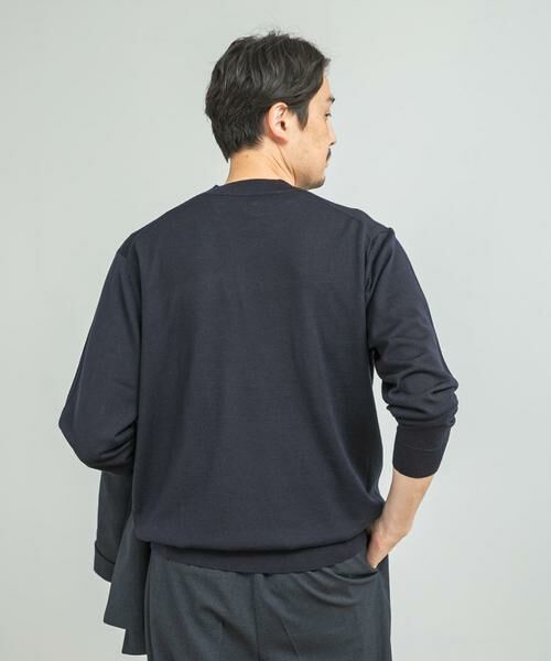 URBAN RESEARCH DOORS / アーバンリサーチ ドアーズ シャツ・ブラウス | LIFE STYLE TAILOR　マシンウォッシャブルハイゲージクルーニット | 詳細13