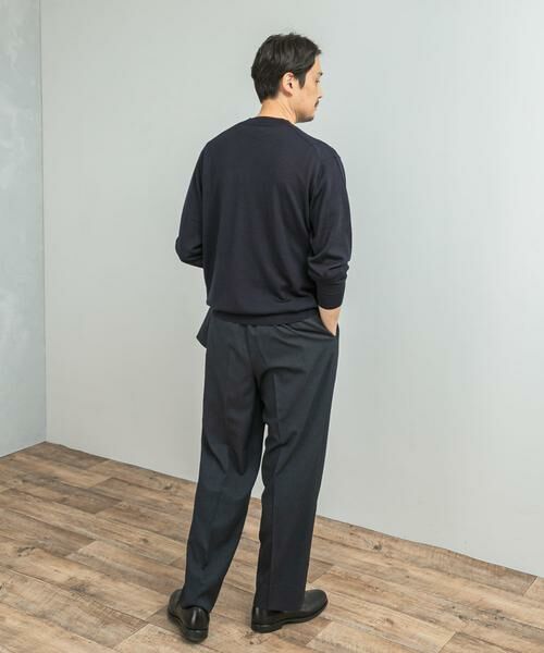 URBAN RESEARCH DOORS / アーバンリサーチ ドアーズ シャツ・ブラウス | LIFE STYLE TAILOR　マシンウォッシャブルハイゲージクルーニット | 詳細17