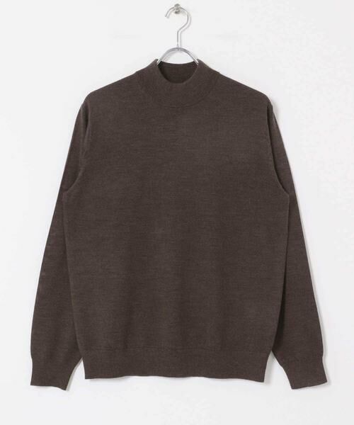 URBAN RESEARCH DOORS / アーバンリサーチ ドアーズ シャツ・ブラウス | LIFE STYLE TAILOR　マシンウォッシャブルハイゲージモックニット | 詳細1