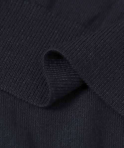 URBAN RESEARCH DOORS / アーバンリサーチ ドアーズ シャツ・ブラウス | LIFE STYLE TAILOR　マシンウォッシャブルハイゲージモックニット | 詳細7