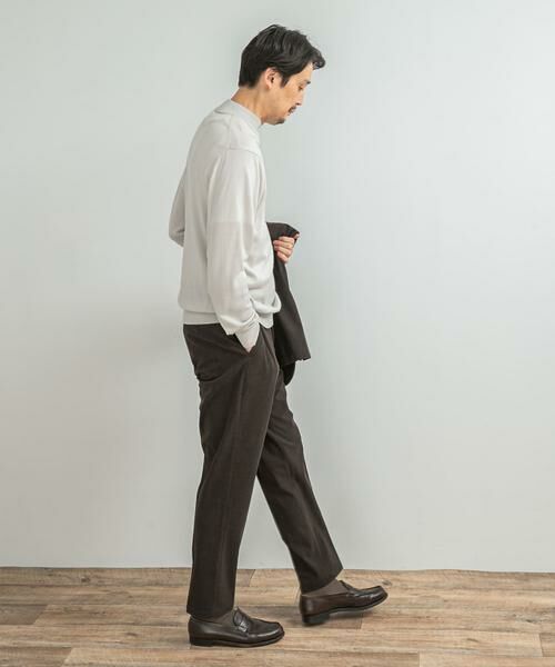 URBAN RESEARCH DOORS / アーバンリサーチ ドアーズ シャツ・ブラウス | LIFE STYLE TAILOR　マシンウォッシャブルハイゲージモックニット | 詳細16