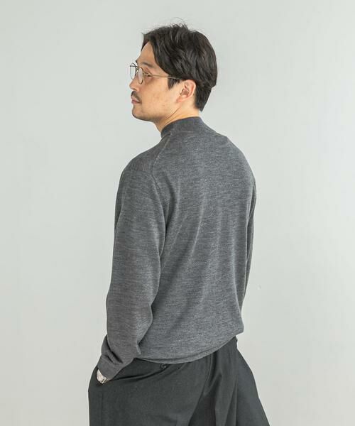 URBAN RESEARCH DOORS / アーバンリサーチ ドアーズ シャツ・ブラウス | LIFE STYLE TAILOR　マシンウォッシャブルハイゲージモックニット | 詳細26