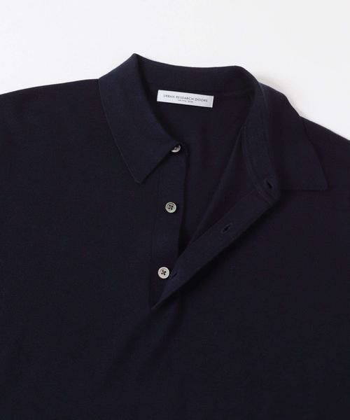 URBAN RESEARCH DOORS / アーバンリサーチ ドアーズ シャツ・ブラウス | LIFE STYLE TAILOR　マシンウォッシャブルハイゲージニットポロ | 詳細13