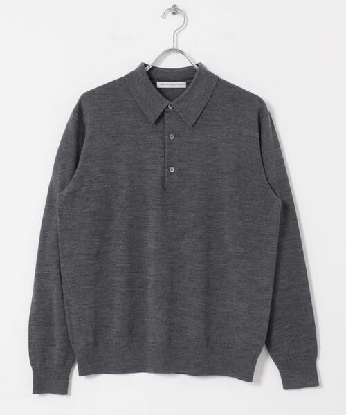URBAN RESEARCH DOORS/アーバンリサーチ ドアーズ LIFE STYLE TAILOR マシンウォッシャブルハイゲージニットポロ グレー系その他 L URBAN RESEARCH DOORS/アーバンリサーチ ドアーズ LIFE STYLE TAILOR マシンウォッシャブルハイゲージニットポロ グレー系その他 L