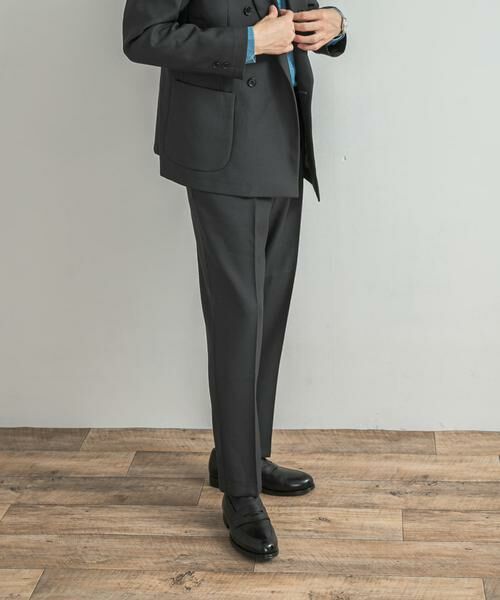 URBAN RESEARCH DOORS / アーバンリサーチ ドアーズ スラックス・ドレスパンツ | LIFE STYLE TAILOR ウールライクツイルコンフォータブルパンツ | 詳細20