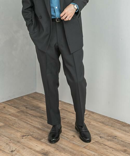 URBAN RESEARCH DOORS/アーバンリサーチ ドアーズ LIFE STYLE TAILOR ウールライクツイルコンフォータブルパンツ グレー系その他 L URBAN RESEARCH DOORS/アーバンリサーチ ドアーズ LIFE STYLE TAILOR ウールライクツイルコンフォータブルパンツ グレー系その他 L