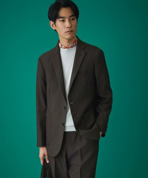 URBAN RESEARCH DOORS / アーバンリサーチ ドアーズ その他アウター | LIFE STYLE TAILOR　ウールライクツイルコンフォータブルジャケット | 詳細4