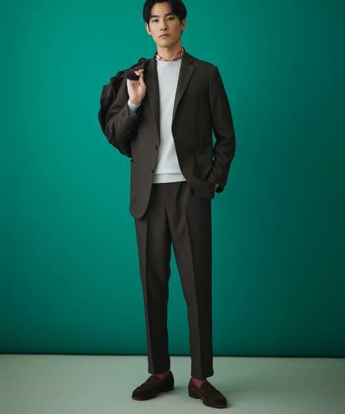 URBAN RESEARCH DOORS / アーバンリサーチ ドアーズ その他アウター | LIFE STYLE TAILOR　ウールライクツイルコンフォータブルジャケット | 詳細5