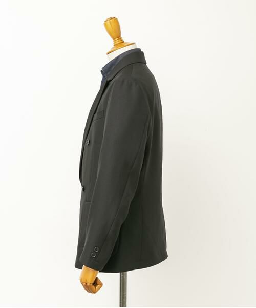 URBAN RESEARCH DOORS / アーバンリサーチ ドアーズ その他アウター | LIFE STYLE TAILOR　ウールライクツイルコンフォータブル Wジャケット | 詳細9