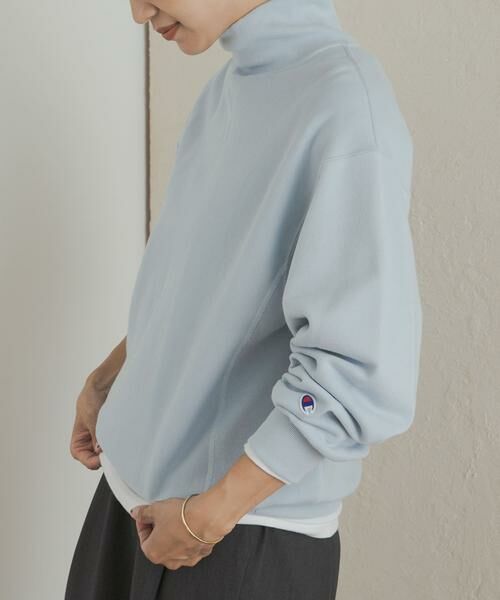 URBAN RESEARCH DOORS / アーバンリサーチ ドアーズ スウェット | 『別注』Champion×DOORS　Highneck Sweatshirts | 詳細2