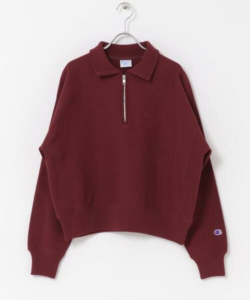 URBAN RESEARCH DOORS / アーバンリサーチ ドアーズ スウェット | 『別注』Champion×DOORS　Half Zip Sweatshirts | 詳細1