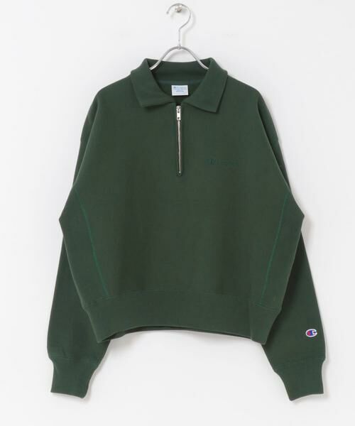 URBAN RESEARCH DOORS / アーバンリサーチ ドアーズ スウェット | 『別注』Champion×DOORS　Half Zip Sweatshirts | 詳細3