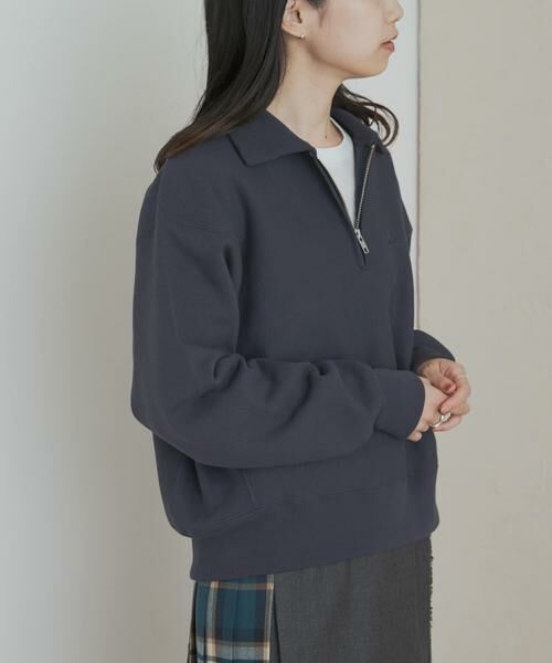 URBAN RESEARCH DOORS / アーバンリサーチ ドアーズ スウェット | 『別注』Champion×DOORS　Half Zip Sweatshirts | 詳細6