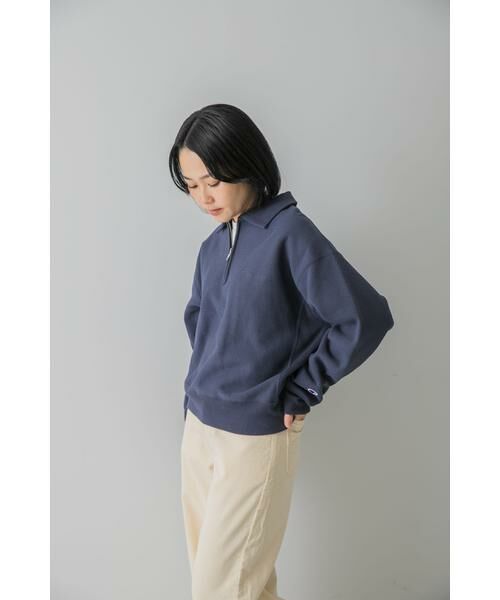 URBAN RESEARCH DOORS / アーバンリサーチ ドアーズ スウェット | 『別注』Champion×DOORS　Half Zip Sweatshirts | 詳細8