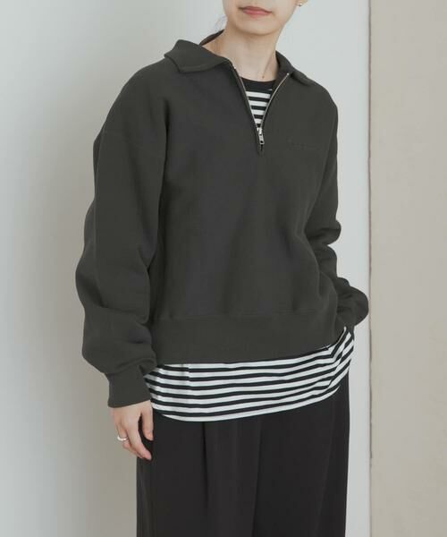 URBAN RESEARCH DOORS / アーバンリサーチ ドアーズ スウェット | 『別注』Champion×DOORS　Half Zip Sweatshirts | 詳細19