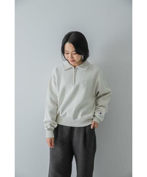 URBAN RESEARCH DOORS / アーバンリサーチ ドアーズ スウェット | 『別注』Champion×DOORS　Half Zip Sweatshirts | 詳細28