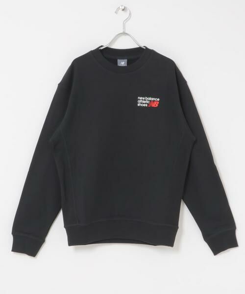 URBAN RESEARCH DOORS/アーバンリサーチ ドアーズ NEW BALANCE Athletics プレミアムロゴスウェット ブラック S