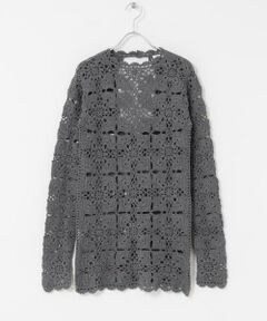 URBAN RESEARCH DOORS / アーバンリサーチ ドアーズ ニット・セーター | OPEN SESAME CLUB　cashmere fleur lace tops
