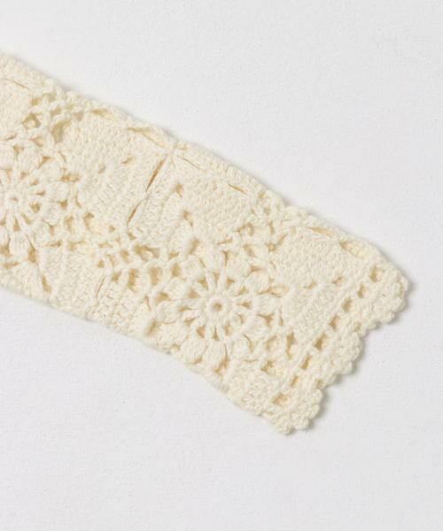 URBAN RESEARCH DOORS / アーバンリサーチ ドアーズ ニット・セーター | OPEN SESAME CLUB　cashmere fleur lace tops | 詳細2