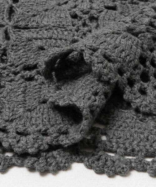 URBAN RESEARCH DOORS / アーバンリサーチ ドアーズ ニット・セーター | OPEN SESAME CLUB　cashmere fleur lace tops | 詳細8