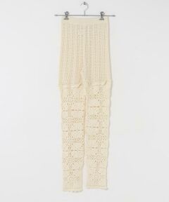 URBAN RESEARCH DOORS / アーバンリサーチ ドアーズ レギンス・スパッツ | OPEN SESAME CLUB　cashmere lace leggings