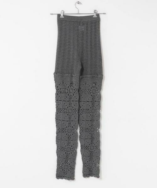 URBAN RESEARCH DOORS / アーバンリサーチ ドアーズ レギンス・スパッツ | OPEN SESAME CLUB　cashmere lace leggings | 詳細6