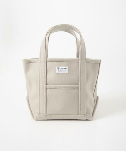 URBAN RESEARCH DOORS / アーバンリサーチ ドアーズ トートバッグ | ORCIVAL　MELTON TOTE BAG SMALL | 詳細3