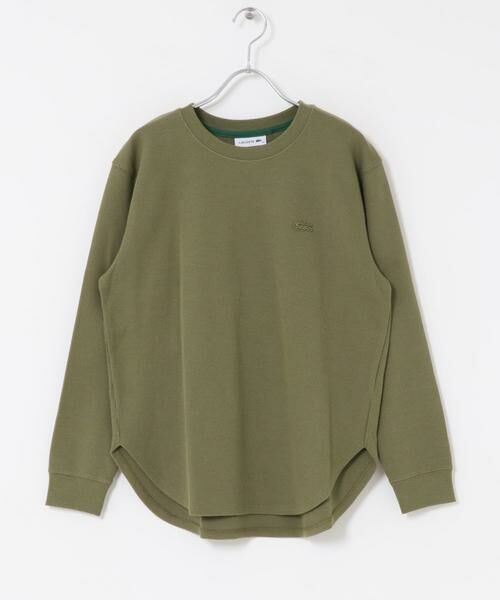 URBAN RESEARCH DOORS / アーバンリサーチ ドアーズ Tシャツ | LACOSTE　ワッフルロングTシャツ | 詳細1