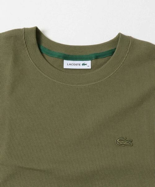 URBAN RESEARCH DOORS / アーバンリサーチ ドアーズ Tシャツ | LACOSTE　ワッフルロングTシャツ | 詳細2