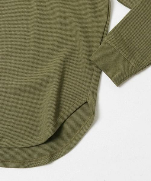 URBAN RESEARCH DOORS / アーバンリサーチ ドアーズ Tシャツ | LACOSTE　ワッフルロングTシャツ | 詳細3