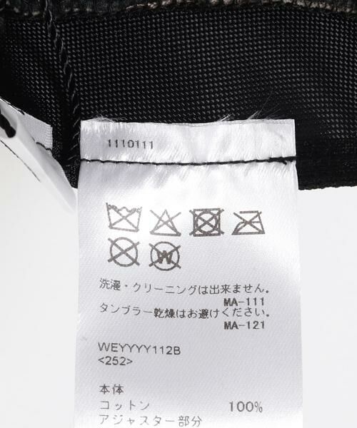 URBAN RESEARCH DOORS / アーバンリサーチ ドアーズ キャップ | KIJIMA TAKAYUKI　LIGHT CANVAS 6PANEL CAP | 詳細7