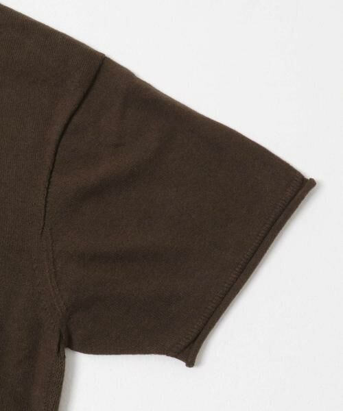 URBAN RESEARCH DOORS / アーバンリサーチ ドアーズ ニット・セーター | unfil　silkcotton short-sleeve gatherdpullover | 詳細2